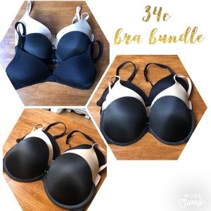 34C Bra Bundle! 3 bra set!